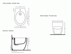 BIDET A TERRA BASIC CIRCLE 